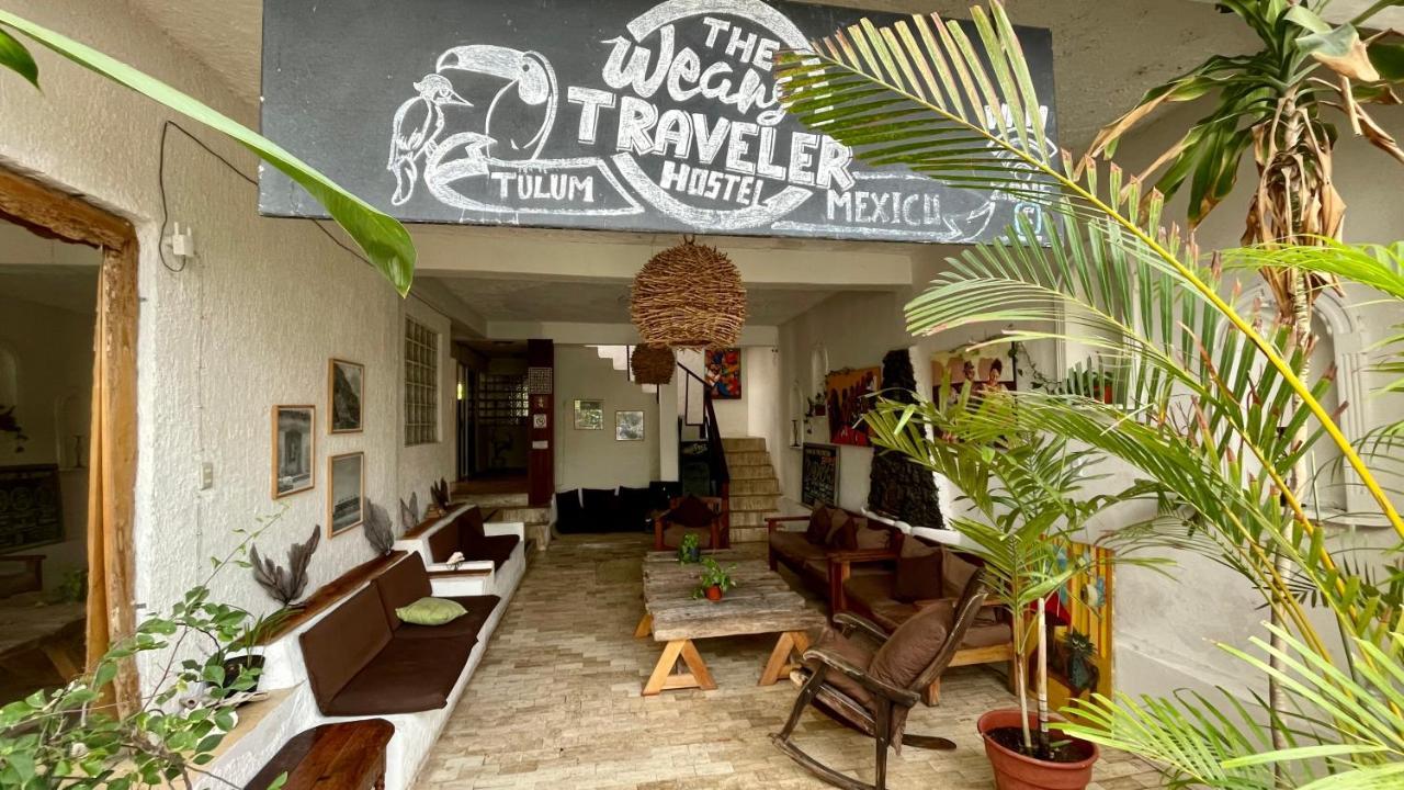 Weary Traveler Hostel Tulum Kültér fotó