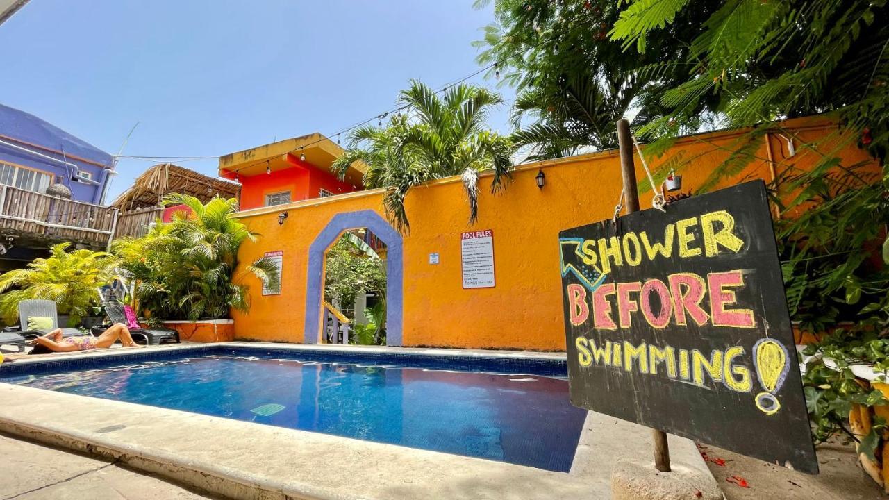 Weary Traveler Hostel Tulum Kültér fotó