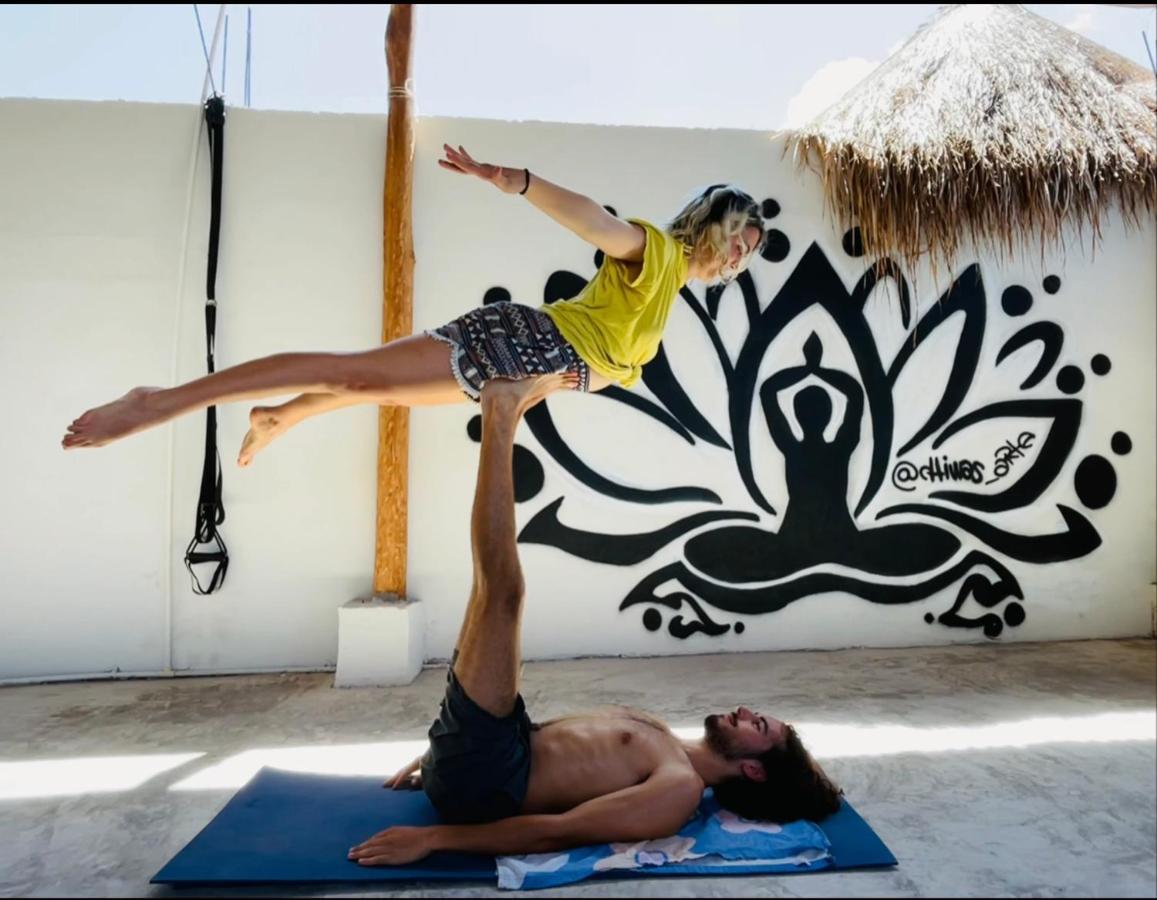 Weary Traveler Hostel Tulum Kültér fotó