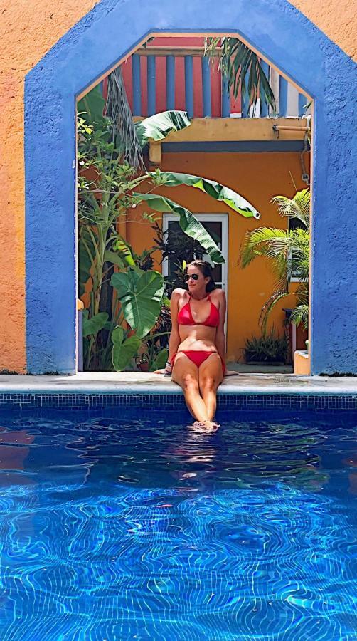 Weary Traveler Hostel Tulum Kültér fotó
