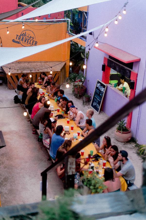 Weary Traveler Hostel Tulum Kültér fotó